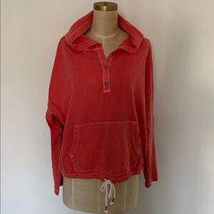 Old Navy Coral Terry Hoodie